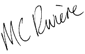 Marie Claire's Signature